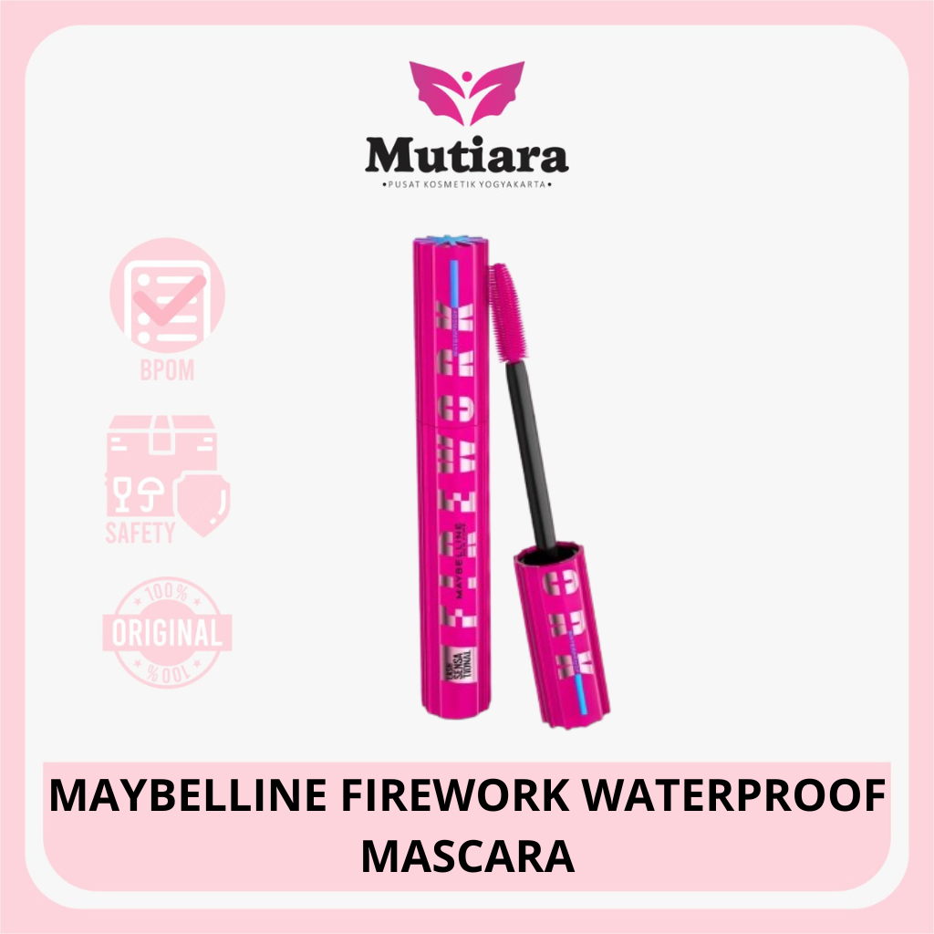 Jual MAYBELLINE FIREWORK WATERPROOF MASCARA | Shopee Indonesia