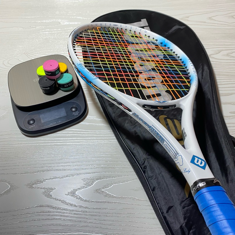 Jual RAKET TENIS WILSON HYPER HAMMER CLASSIC FAIR LADY + SENAR RAINBOW ...
