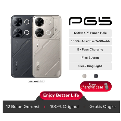 Jual itel P65 RAM 8+8/128GB - Cyber Design with Sleek Ring Light ...