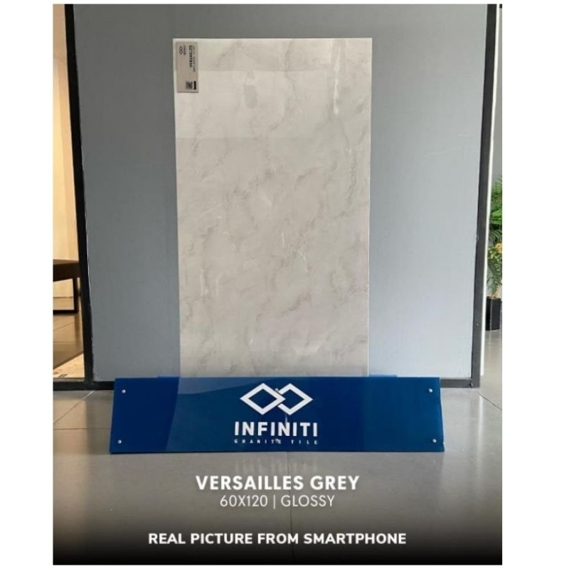 Jual Granit Infiniti Versailes Grey 60x120 Glosy | Shopee Indonesia