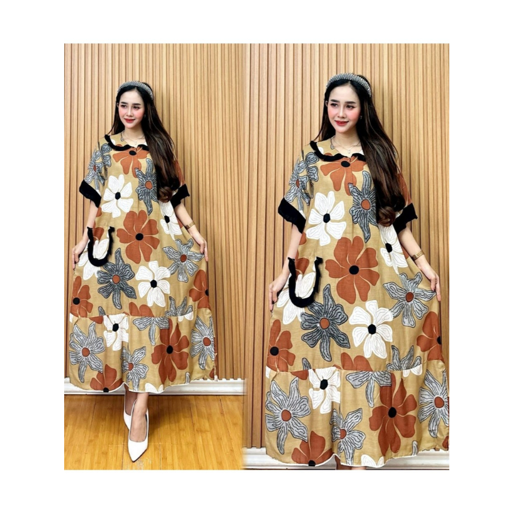 Jual DFB - DASTER HANAMI DASTER BUSUI WANITA BAHAN RAYON PREMIUM ADEM ...