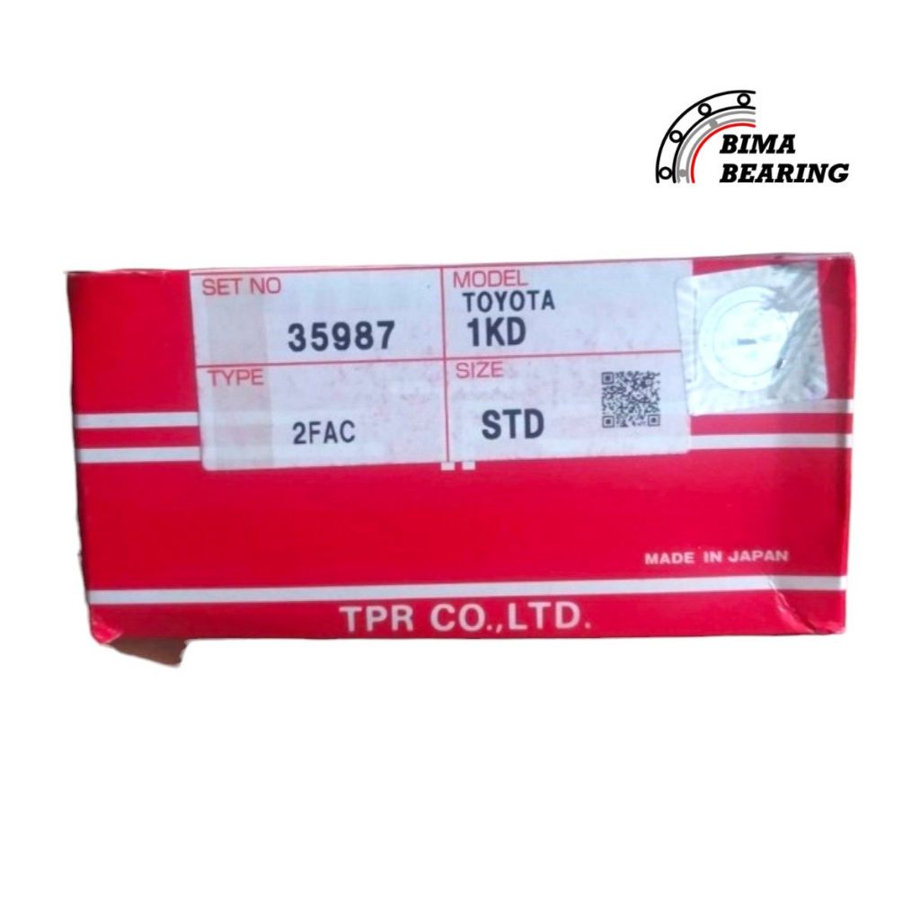 Jual Piston Ring Toyota Hilux Hiace Diesel 3.0 3000Cc 1Kd 35987 TP ...