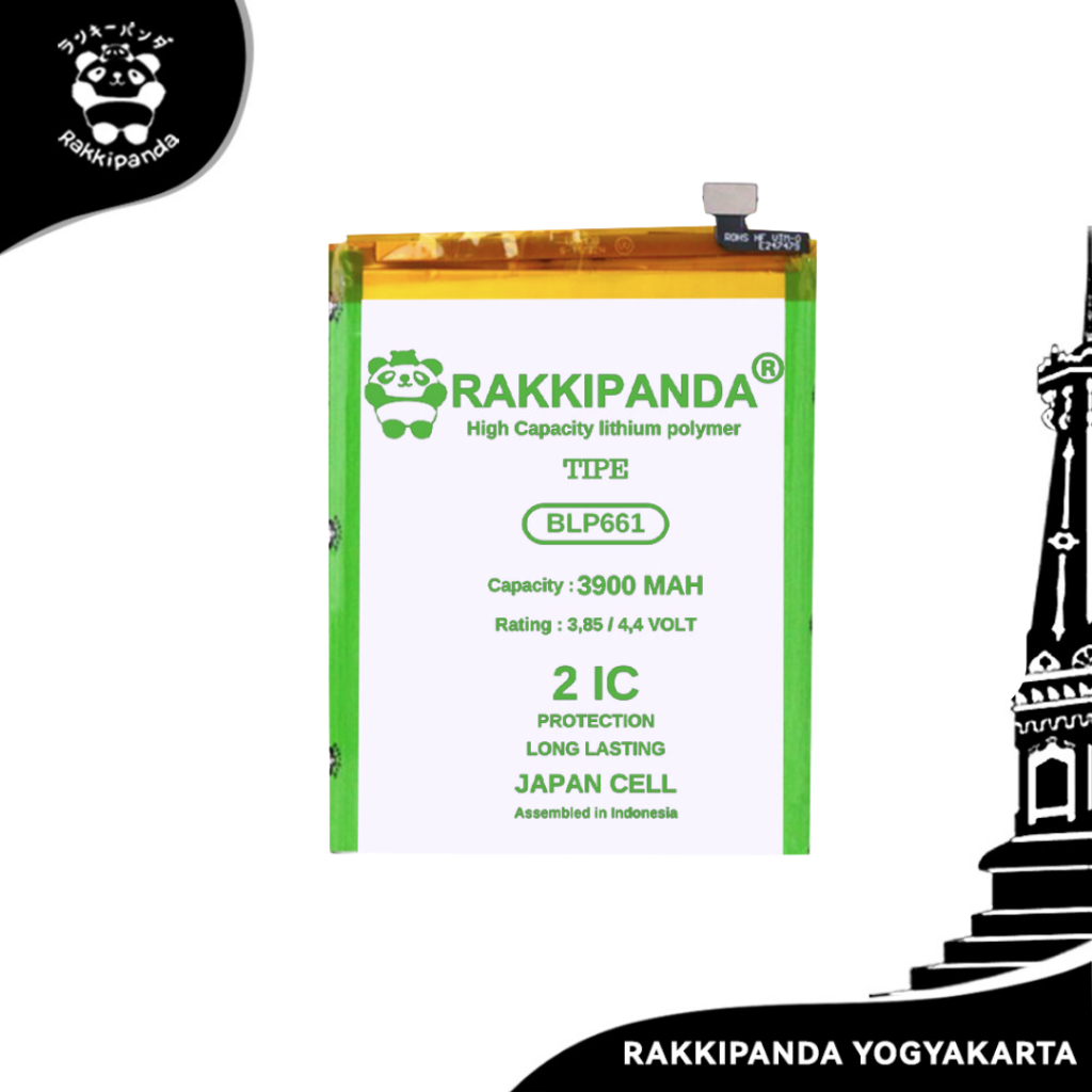 Jual Baterai RakkiPanda Battery BLP661 F7 / F7 Pro / A3 | Shopee Indonesia
