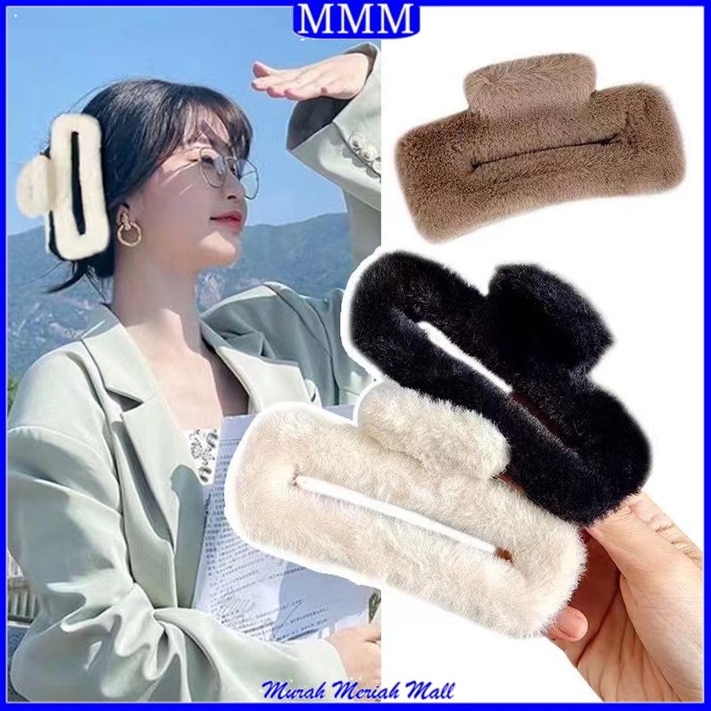 Jual MMM Jedai Rambut Kotak Bulu Premium Model Kotak Persegi Korean ...