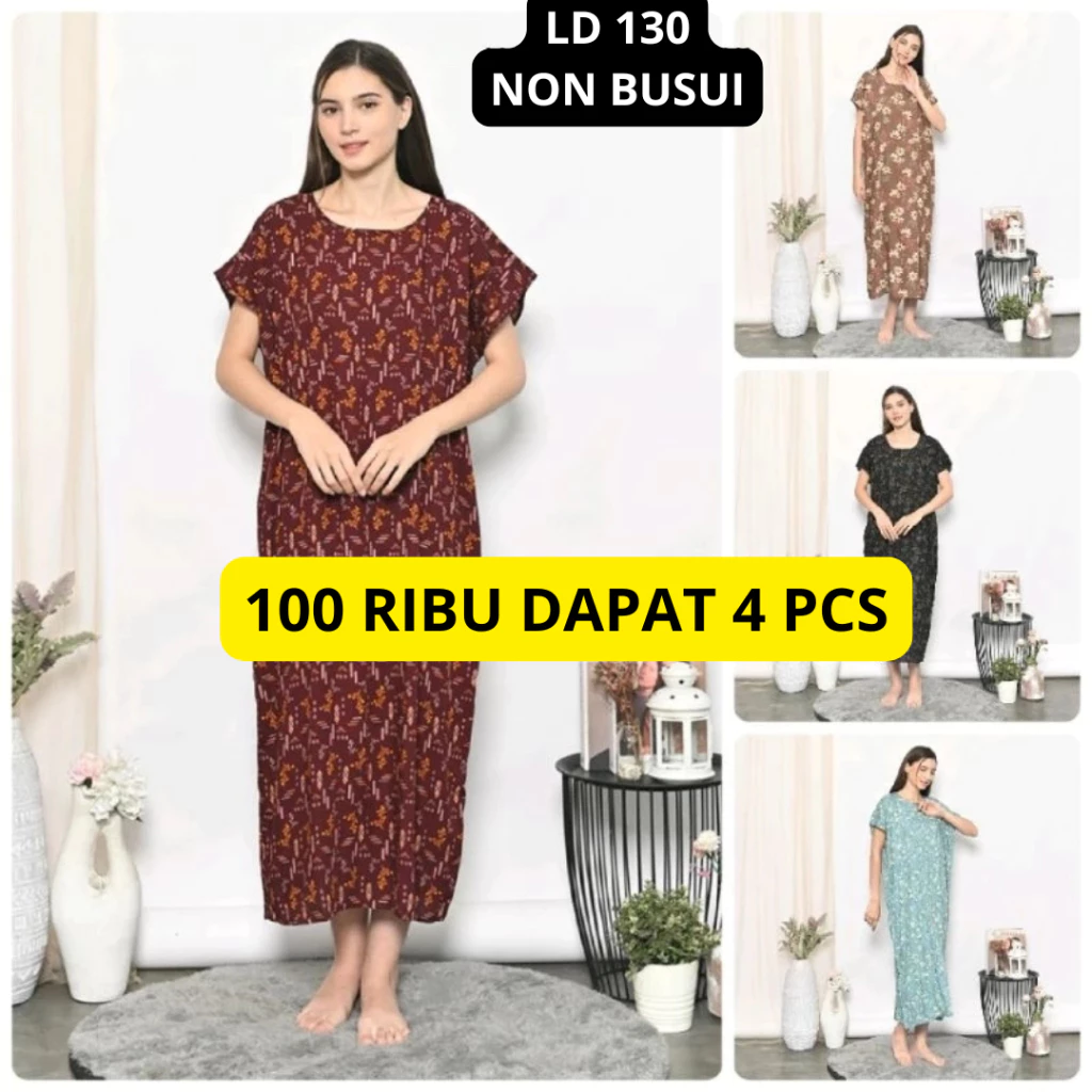 Paket Usaha 5 Pcs Daster Extra Jumbo Murah Nyaman | AutoStock