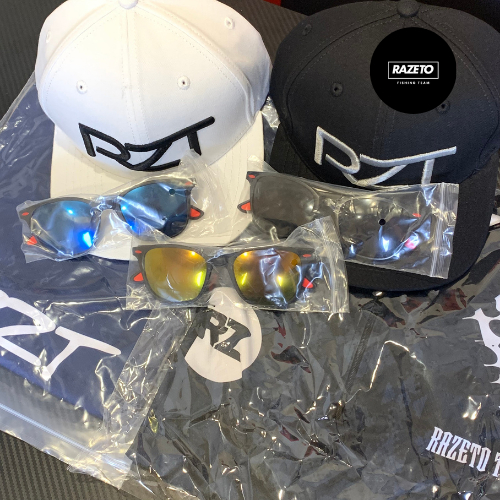 Jual PAKET LENGKAP RAZETO BRAND | JERSEY + KACAMATA + TOPI + STIKER ...