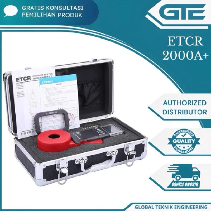 Misuratore Di Resistenza Di Terra ETCR2000A A Pinza - 0.01-200 Ohm