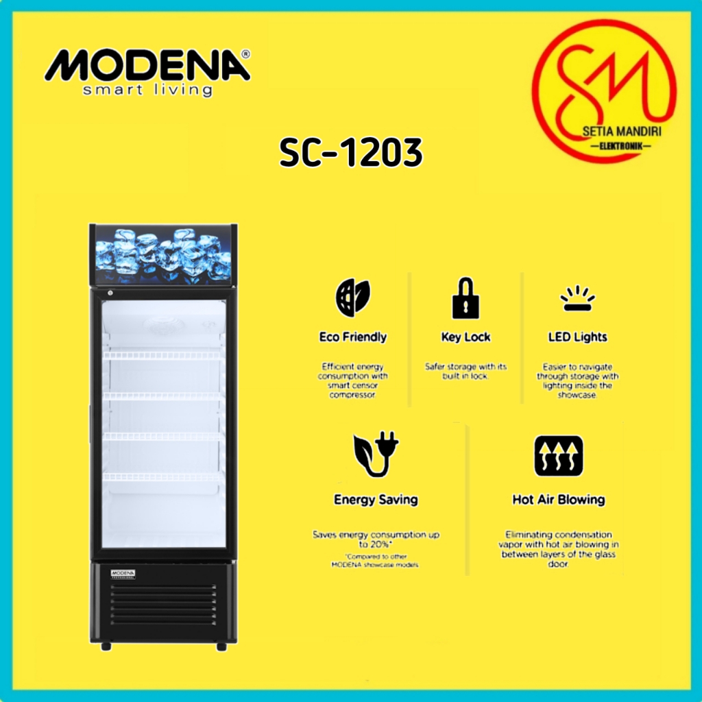 Jual Showcase Modena FINESTRA - SC 1203-300 l SC 1235 I SC 1345 l SC ...