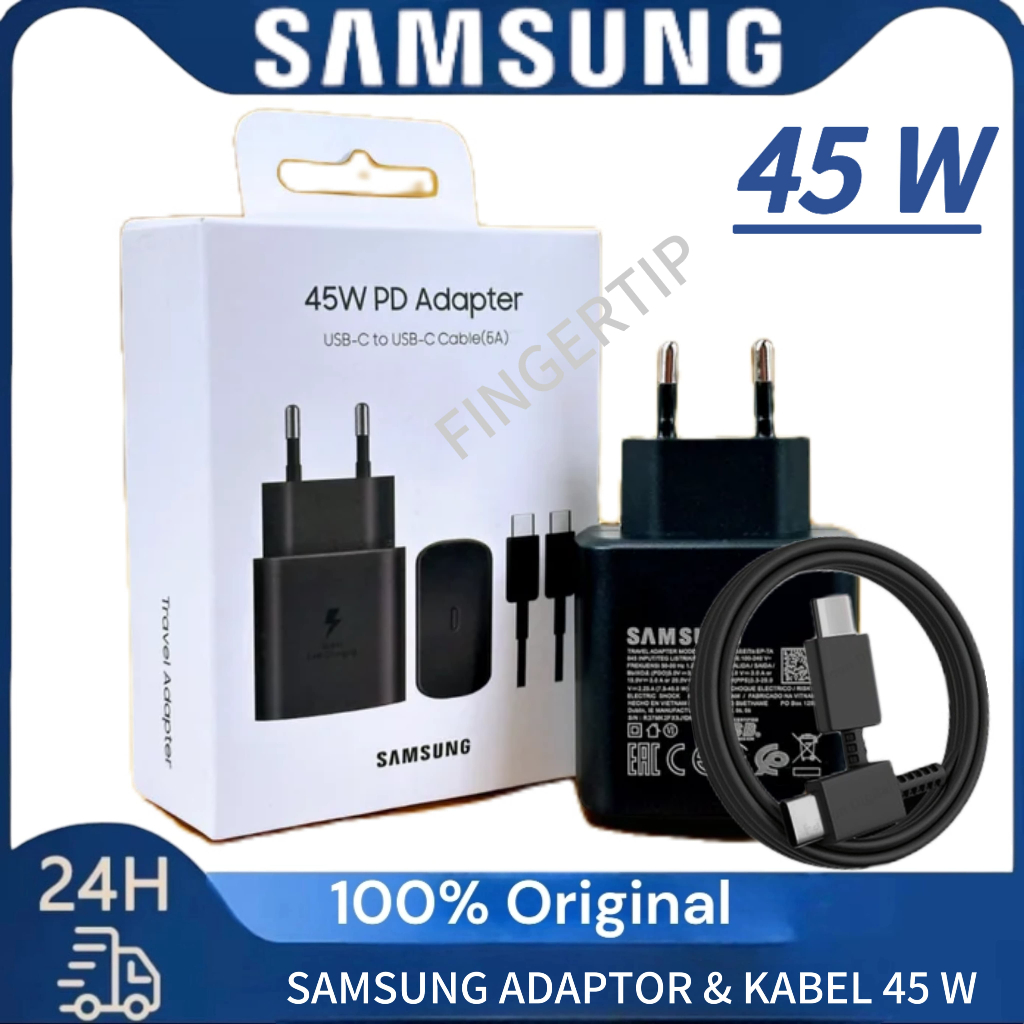 Jual Charger Samsung Original 45 Watt Type C Fast Charging Kabel C