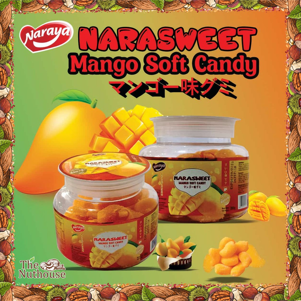 Jual Naraya NaraSweet Soft Candy 380gr - Mango Flavor / Rasa Mangga ...