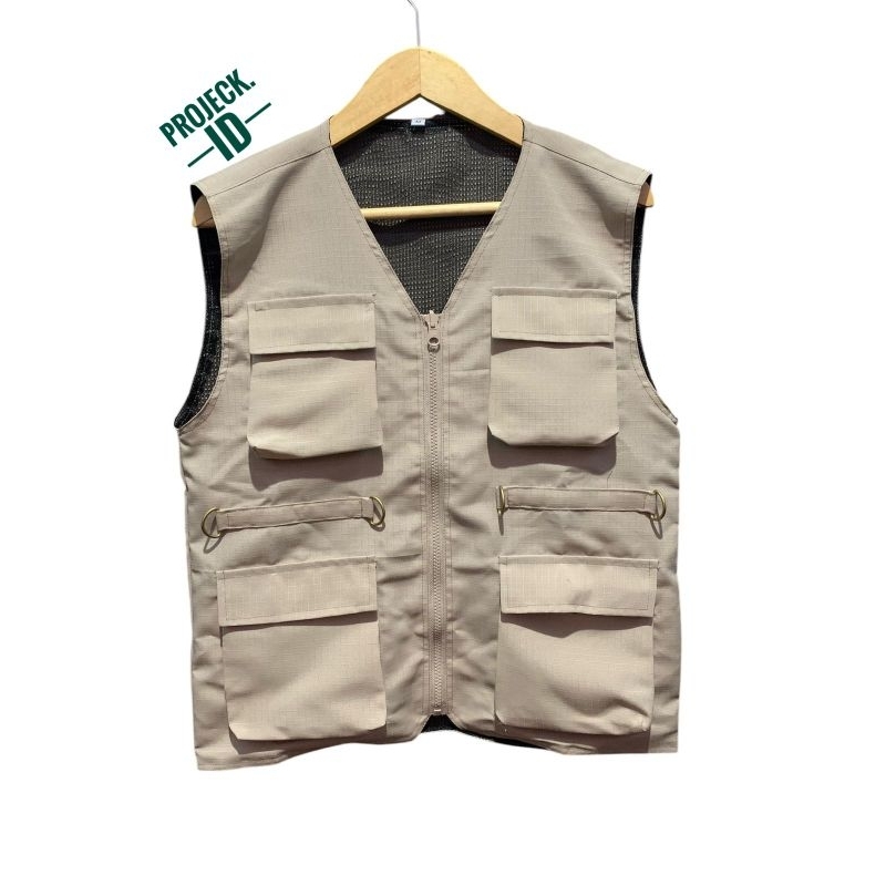 Jual Rompi Dewasa Bahan Ripstop/ Rompi Vest Lapangan /Rompi Hiking ...