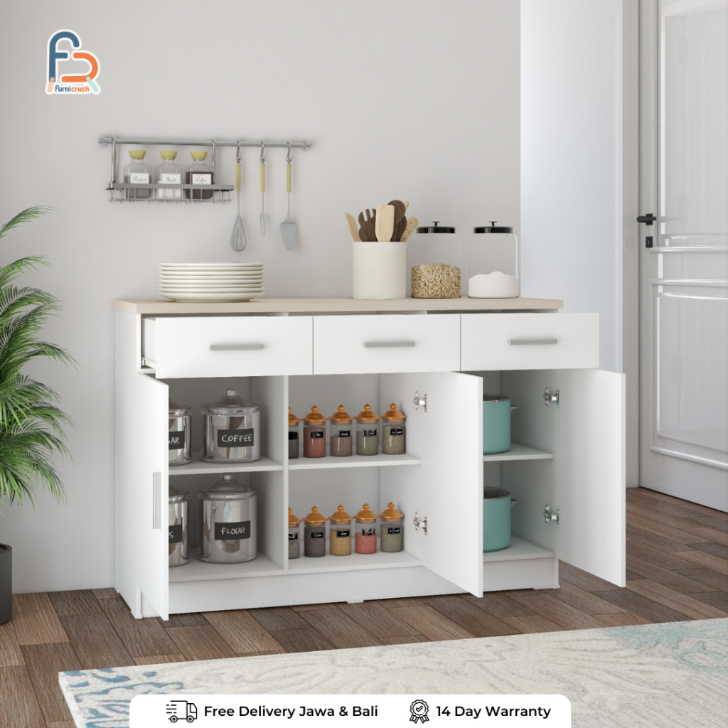 Jual Furnicrush Bufet / Rak Dapur / Kitchen Set Bawah Dapur / Lemari ...