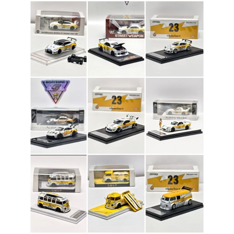 Jual Time Micro x Aurora Model Nissan Porsche Toyota VW T1 RWB GT3 RS ...