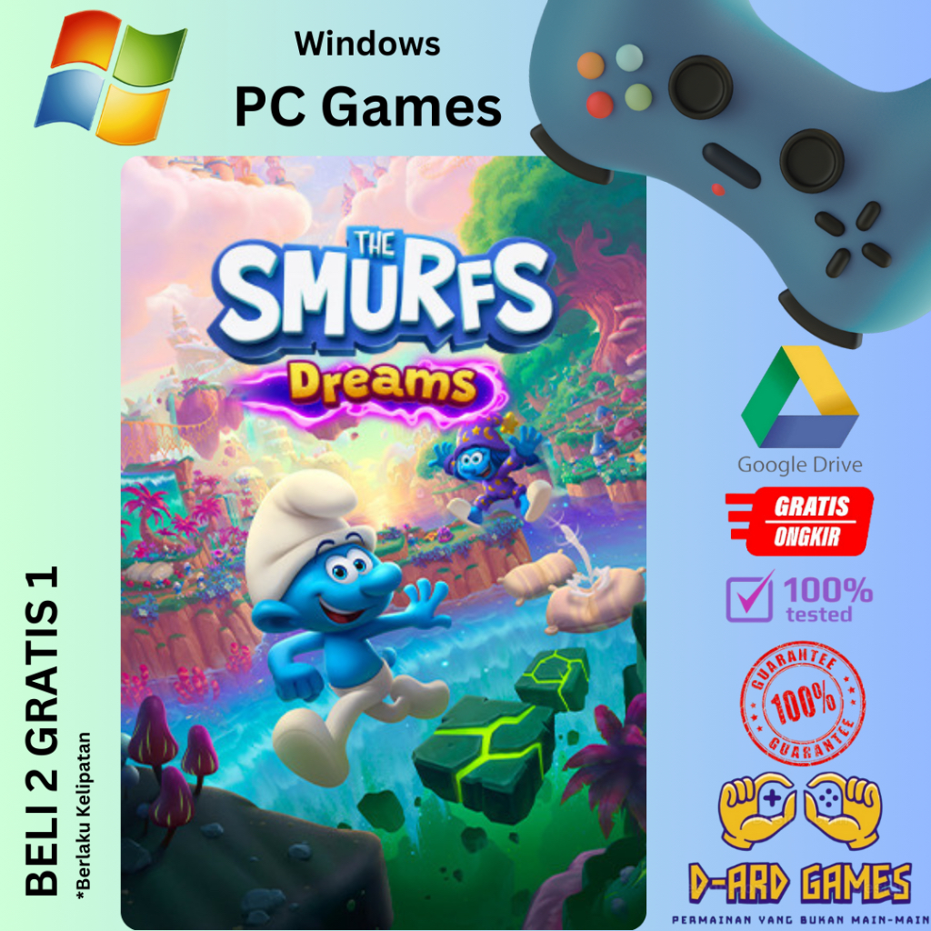 Jual Windows PC Games - The Smurfs Dreams Deluxe Edition | Shopee Indonesia