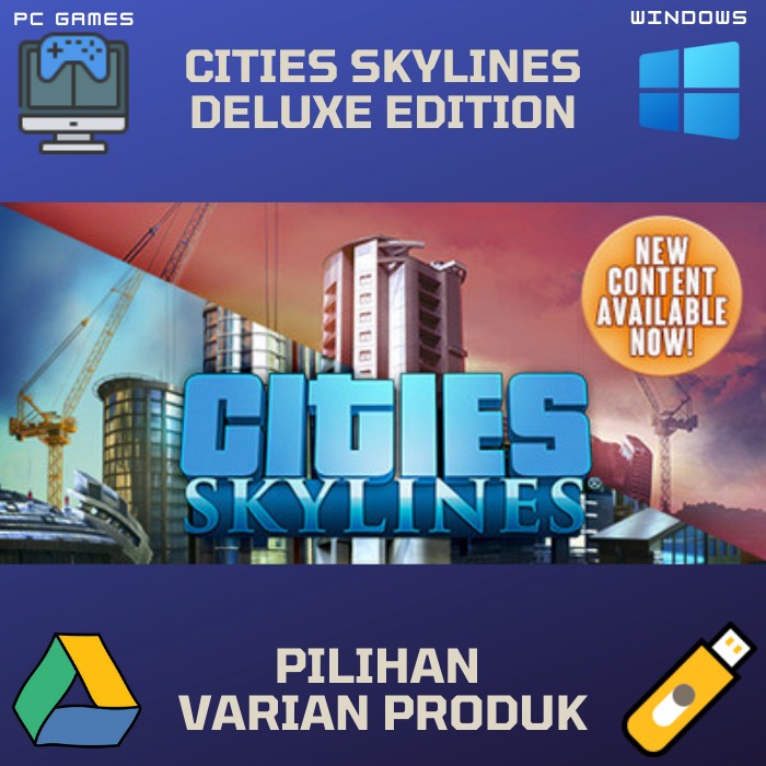 Jual cities skylines deluxe edition pc | Shopee Indonesia