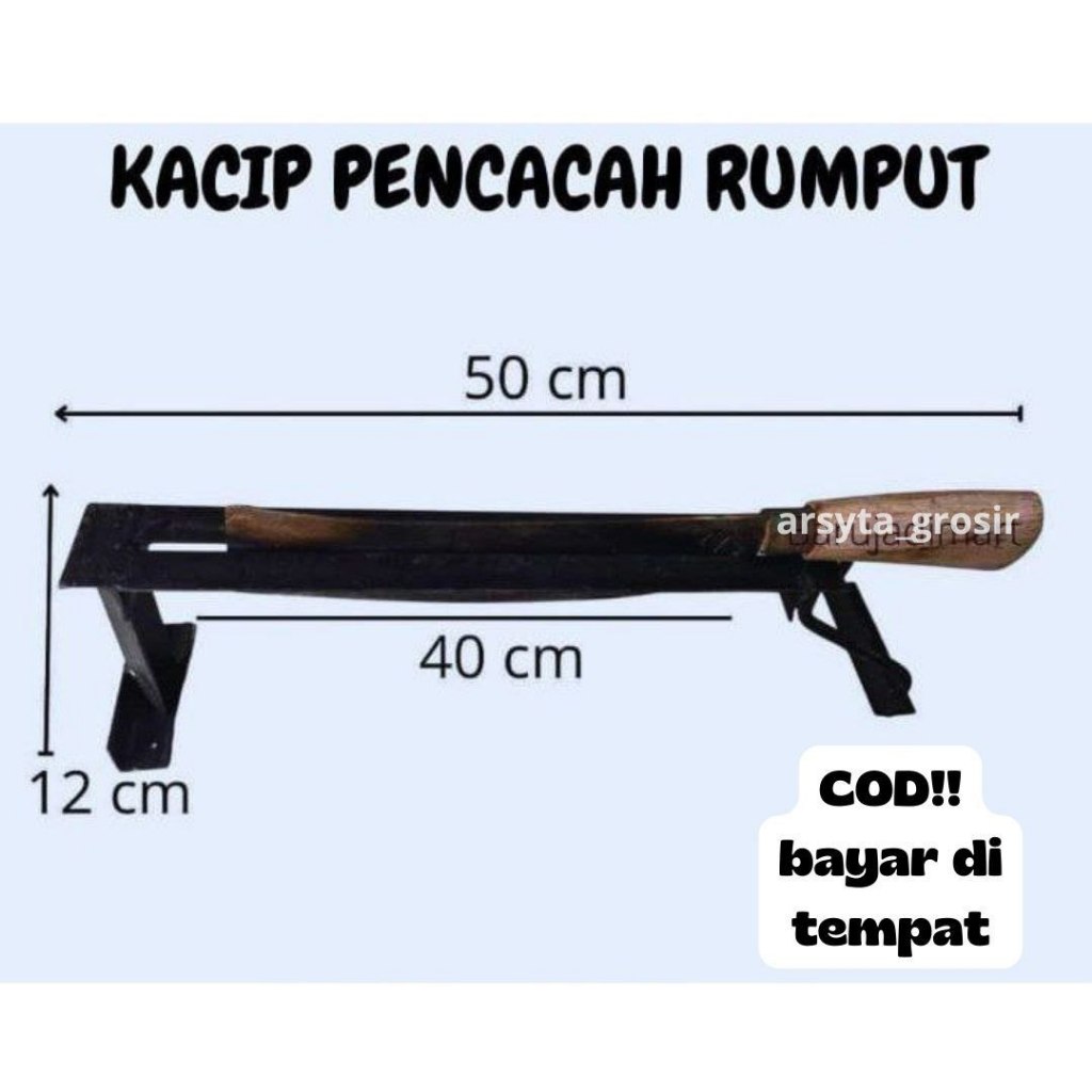 Jual SATU SET KANCIP ALAT PENCACAH RUMPUT MANUAL | Shopee Indonesia