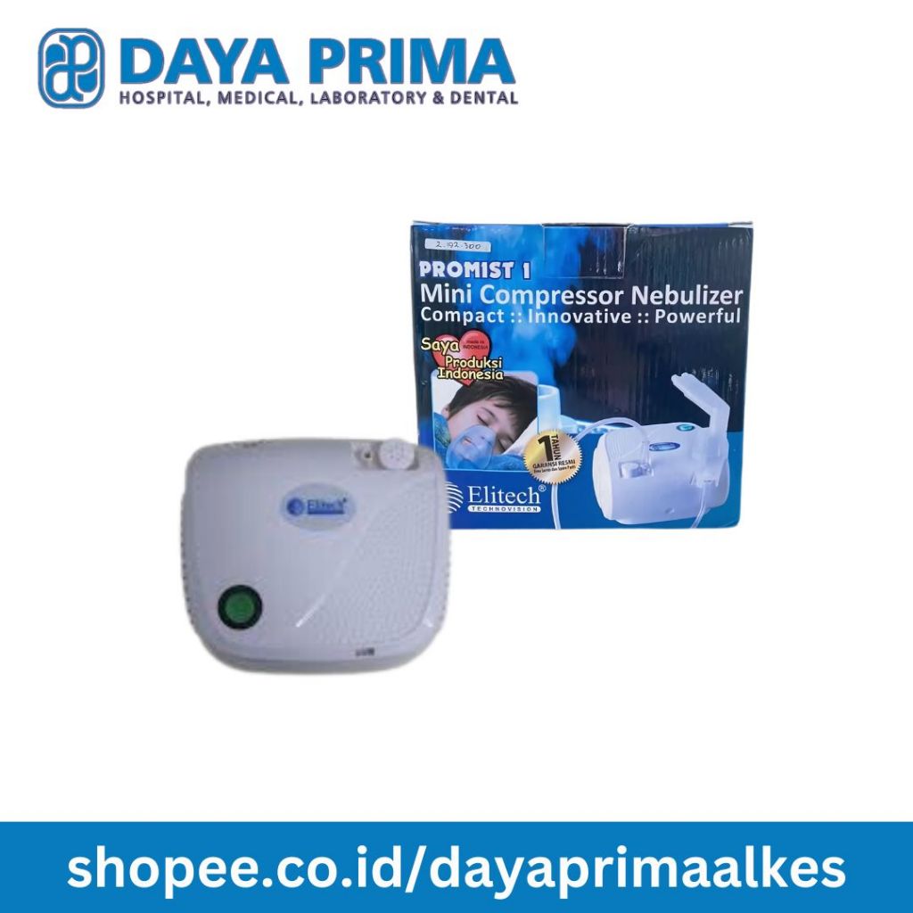 Jual Mini Compressor Nebulizer Elitech PROMIST 1 | Shopee Indonesia