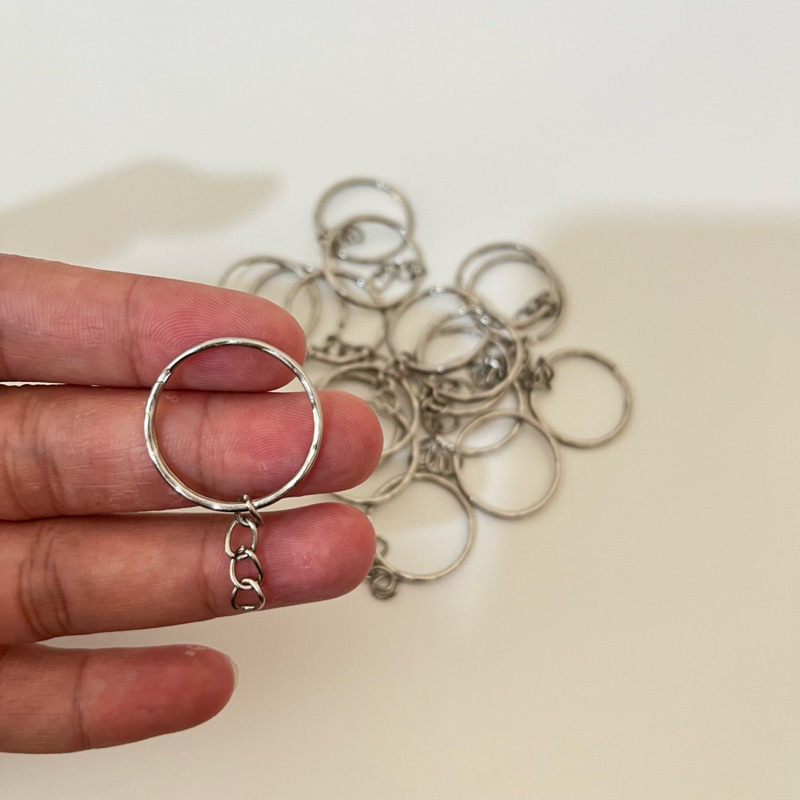 Jual MADEBYBULAT - GANTUNGAN KUNCI BESI RING RANTAI GELOMBANG GANCI ...
