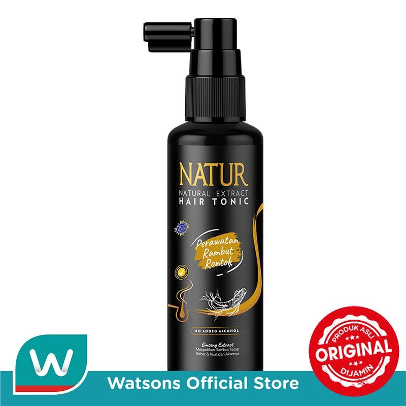 Jual Natur Hair Tonic Ginseng 90ml | Shopee Indonesia