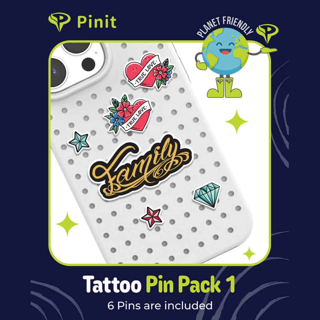 Jual Pinit Tattoo Pin Pack 1 with 6 Pins for Decorate and Custom ...