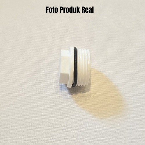 Jual End Cap Dop 1 Inch Male Tutup Sock Drat Dalam Luar Plug Pipa PVC ...