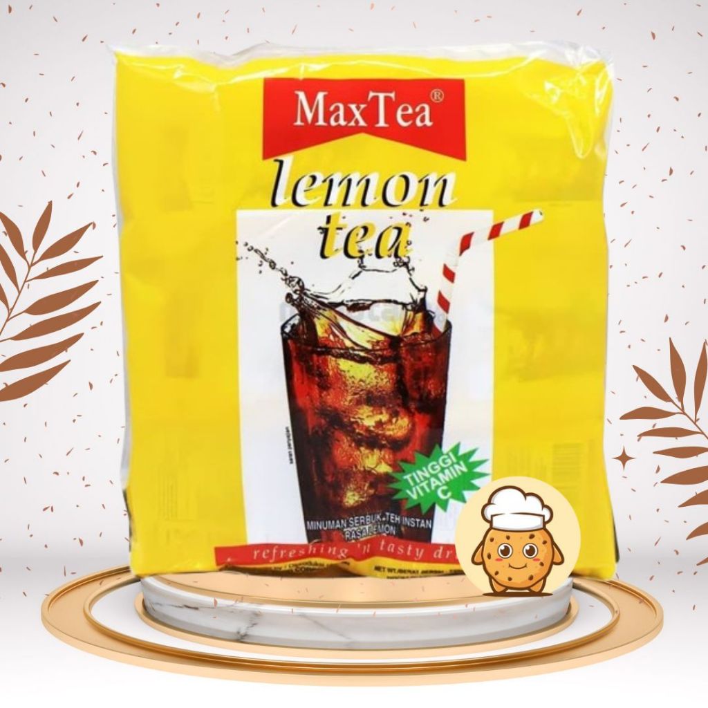Jual MaxTea Lemon Tea 750gr (30sct @25gr) | Shopee Indonesia