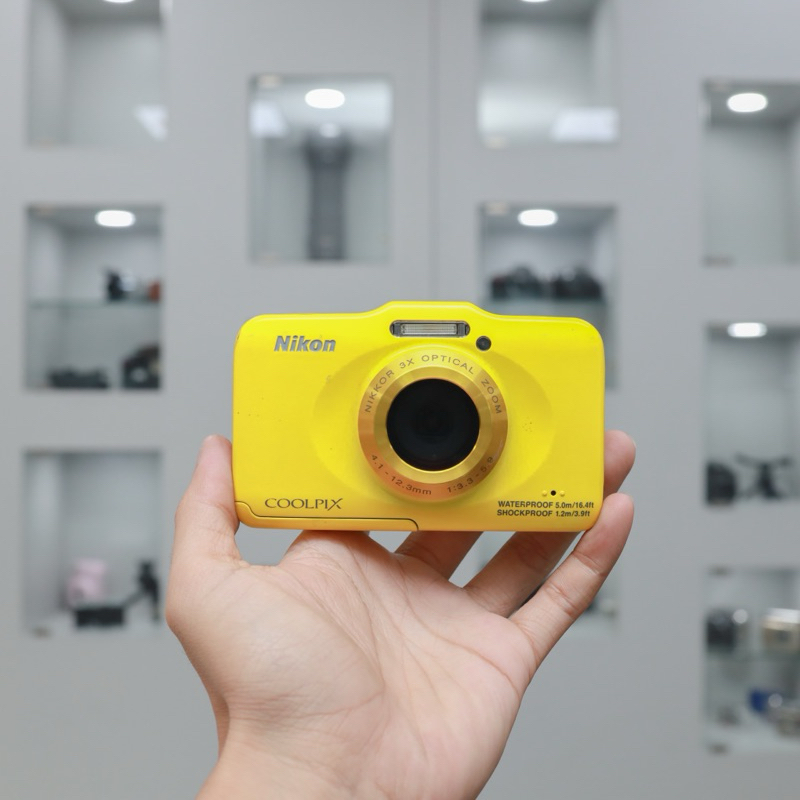 Jual Digicam Nikon Coolpix S31 Yellow Mulus | Shopee Indonesia