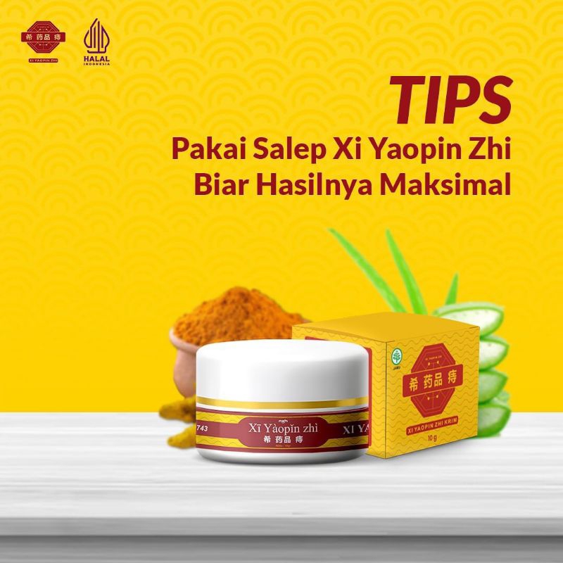 Jual XI YAOPIN ZHI SALEP WASIR AMBEYEN ORIGINAL BPOM 10g | Shopee Indonesia