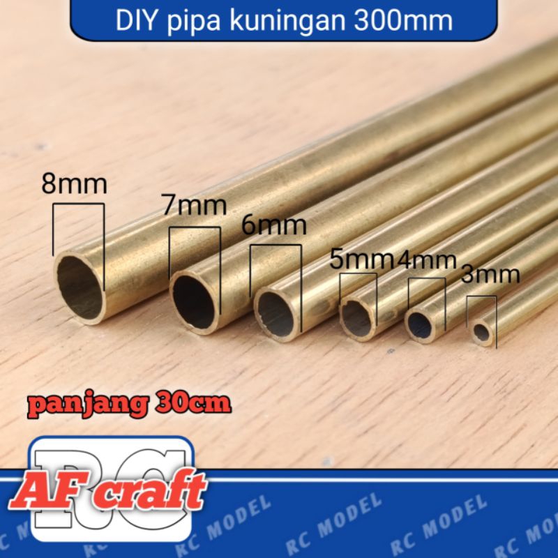 Jual pipa kapiler kuningan diy 3mm 4mm 5mm 6mm 7mm 8mm 9mm | Shopee ...