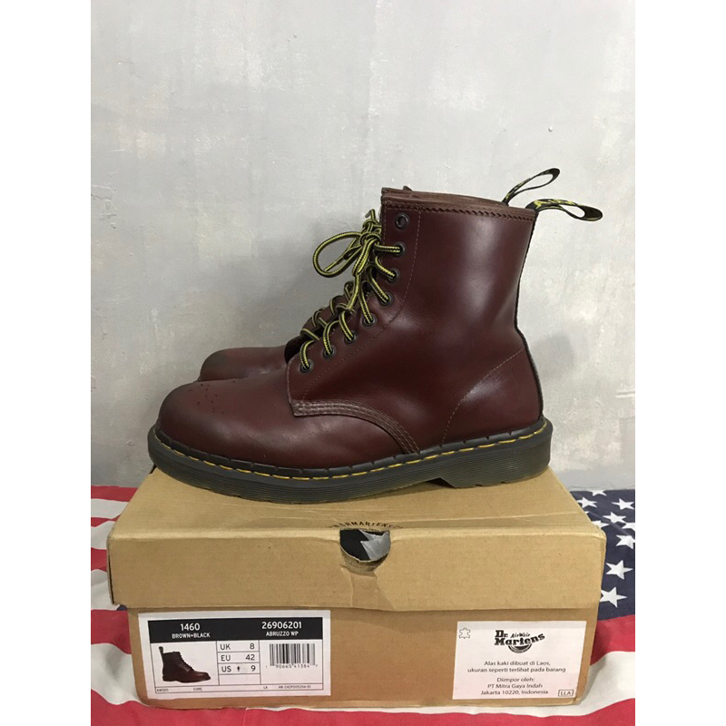 Jual Docmart Doctor Martens 1460 Brown Smooth Original mulus | Shopee ...