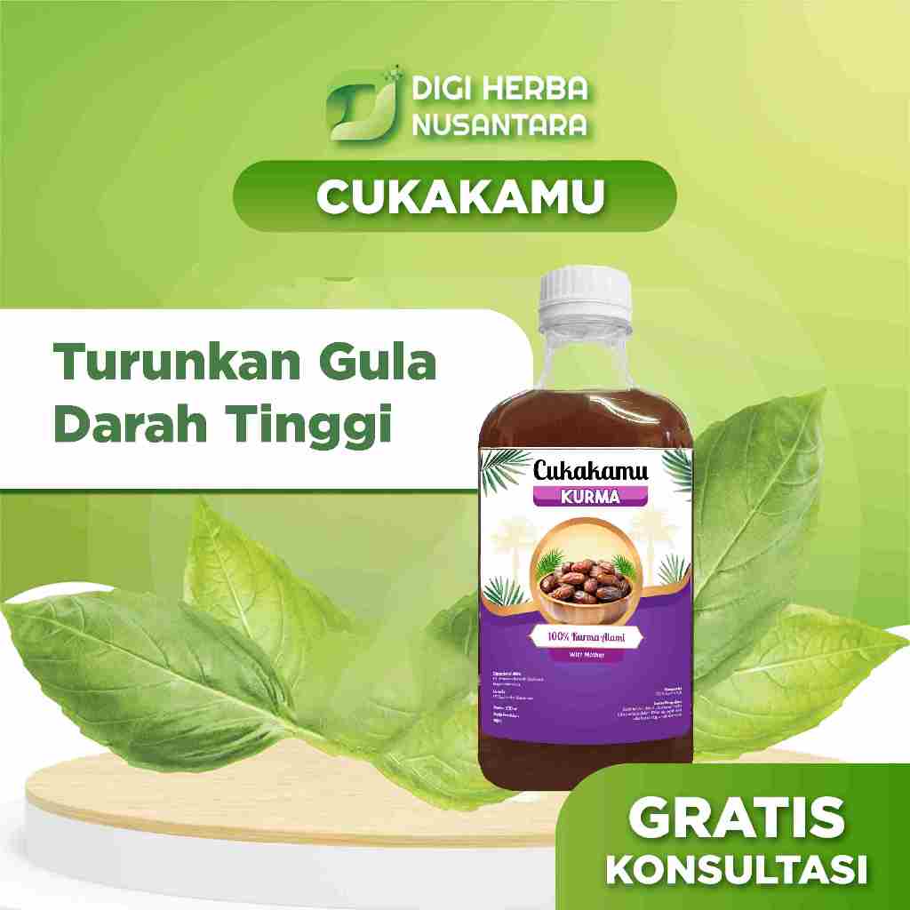 CUKAKAMU Kurma 300ML - Atasi Diabetes Kontrol Gula Darah Koleterol Tanpa Efek Samping