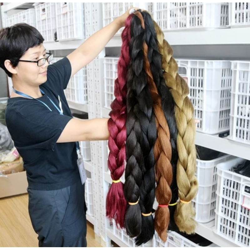 Jual GRIYA REMA Braiding Hair Extra Long Rambut Sambung Panjang Rambut ...