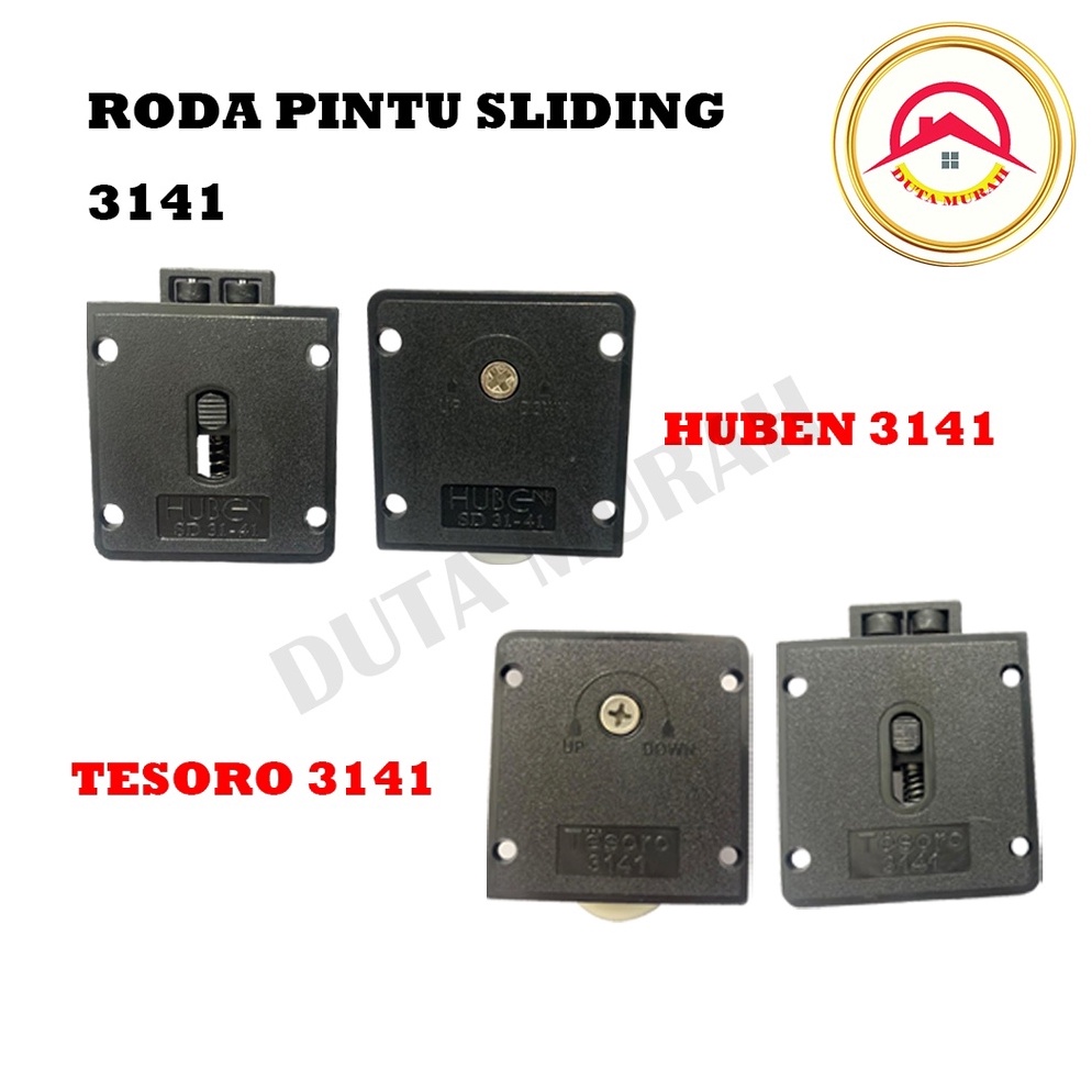 Jual ShareNow Roda Pintu Lemari Geser SD 3141 Sliding Huben Tesero ...