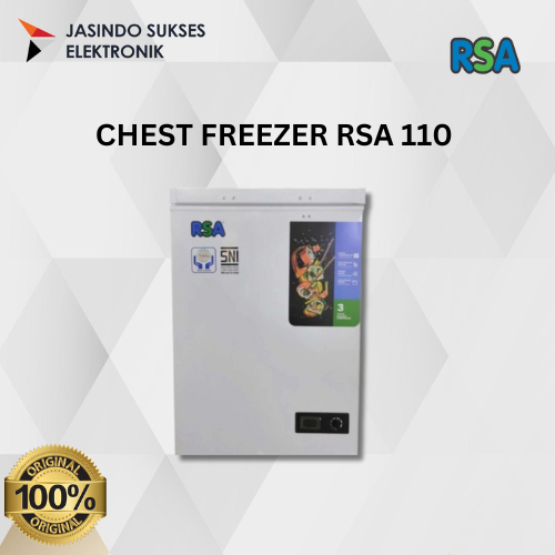 Jual CHEST FREEZER RSA 110 100LITER | Shopee Indonesia