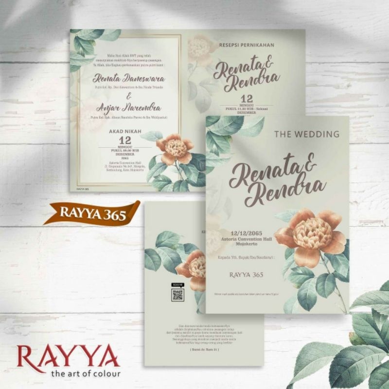 Jual Cetak Undangan Pernikahan Murah Cetak Undangan Murah Model Raya