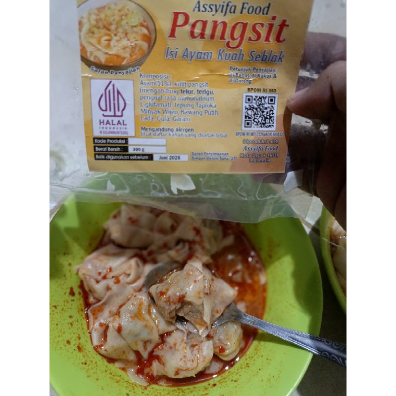 Jual Pangsit Isi Ayam KUAH SEBLAK (PACK) | Shopee Indonesia