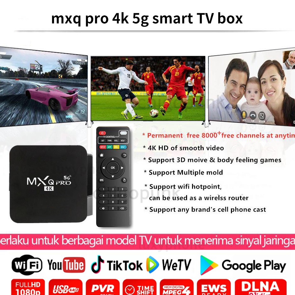 Jual Stb Android Tv Gb Gb Android Tv Box Mxq Pro K G Android Tv Box Tv Tabung Stb Android