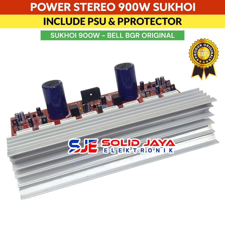 Jual Kit Power Sukhoi W Stereo Plus Psu Elco Dioda Capasitor Tr Final Jengkol N Mj