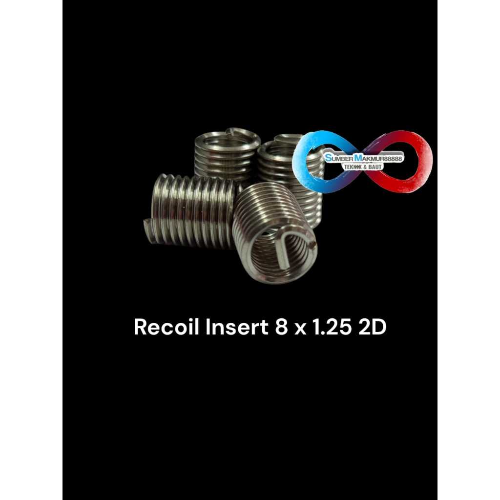 Jual Recoil Insert 8 x 1.25 x 2D Wipro per 1 pcs | Shopee Indonesia