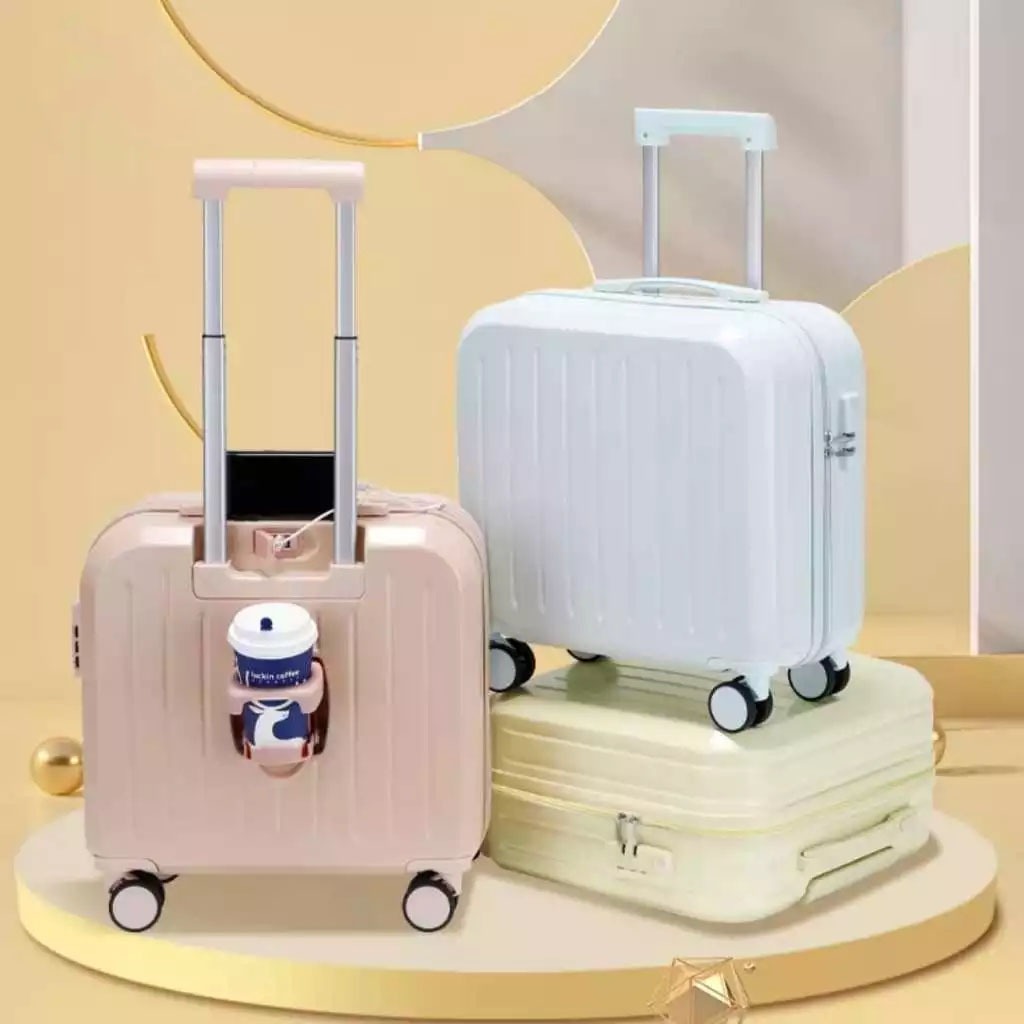Jual AIHUASHI Koper A315 Koper Cabin Bagasi Mini 18 Inch dengan Roda ...