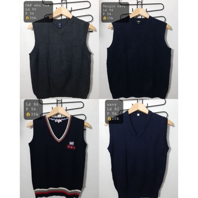 Jual brand vest rajut | Shopee Indonesia