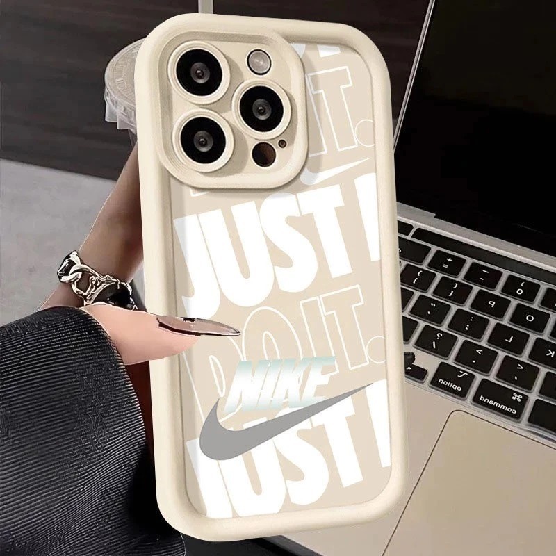 Jual YX129 SOFTCASE CASING WHITE NIKE JUST DO IT COMPATIBLE FOR INFINIX ...