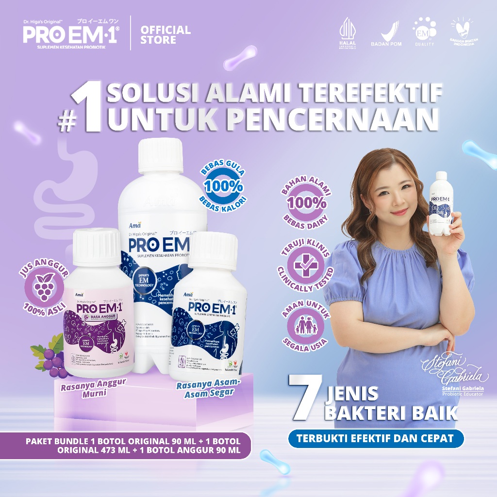 Jual PRO EM1 Bundle 1 Botol Rasa Original 473ml dan 2 Botol Original ...