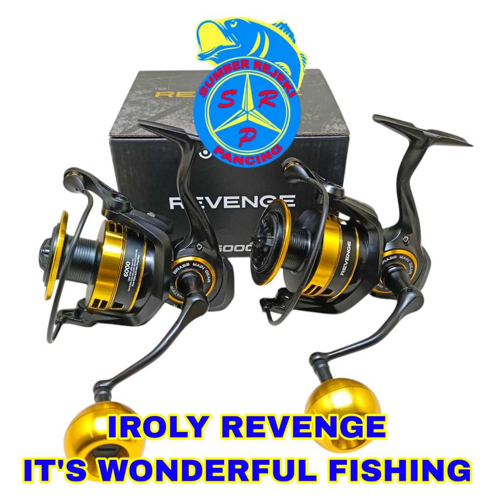 Jual Reel Iroly Revenge Ultimate Jigging Reel | Shopee Indonesia