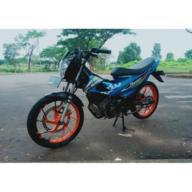 Jual JOK MOTOR SATRIAFU MODIF PERAHU KULIT AMPLAS | Shopee Indonesia