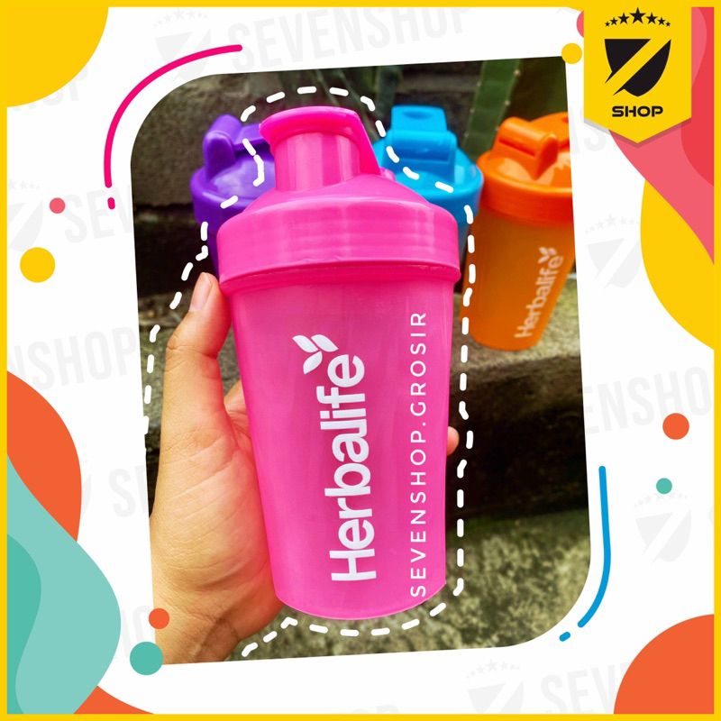 Jual BOTOL SHAKER 400ML HLF BOTOL SHAKE CUSTOM | Shopee Indonesia