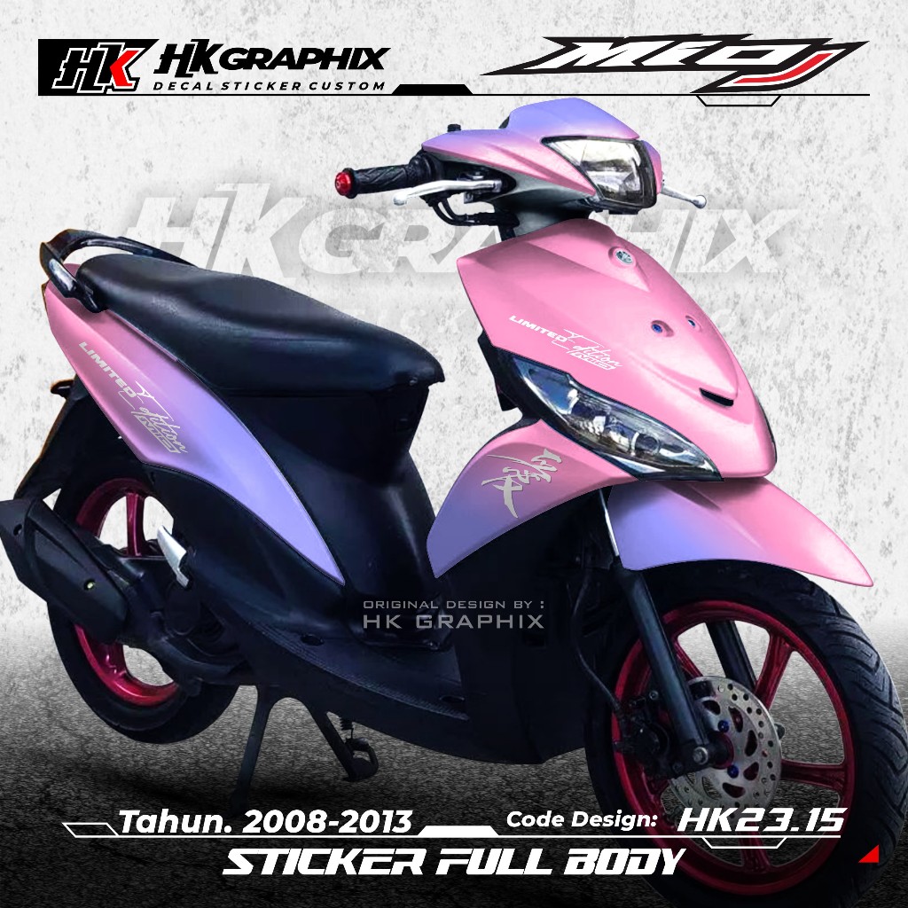 Jual Decal Sticker Mio J Full Body 2012 2013 2014 Stiker Limited ...