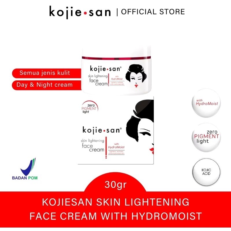 Jual Kojie San Skin Lightening Face Cream Shopee Indonesia