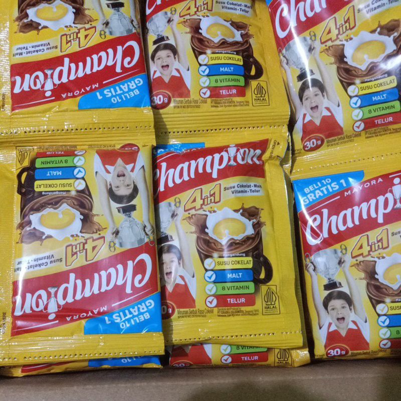 Jual SUSU CHAMPION BONUS ,PER RENTENG | Shopee Indonesia