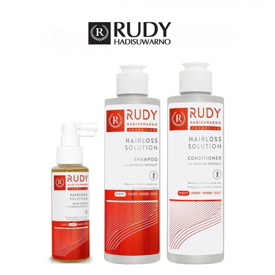 Jual Rudy Hairloss Solution Series | Shopee Indonesia